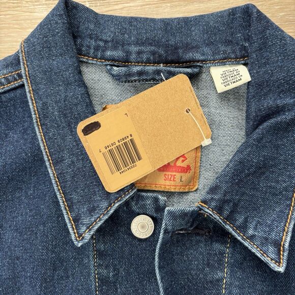 Levis Denim Jacket Mens Large Blue Brand New With Tags Trucker Jean Jacket - Picture 3 of 6